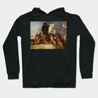 Fete Champetre La Fontaine de Jouvence by Adolphe Monticelli Hoodie